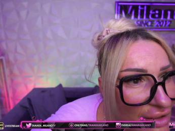 TamaraMilano webcam model stream image