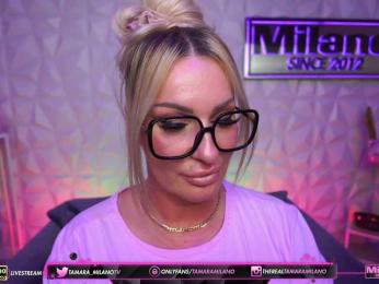 TamaraMilano webcam model stream image