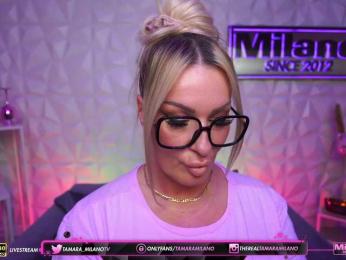 TamaraMilano webcam model stream image