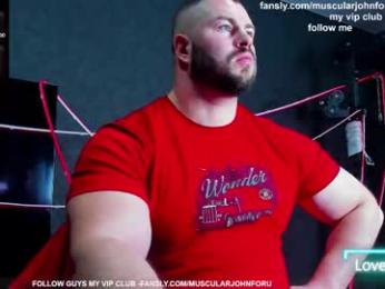 muscularjohnforu webcam chaturbate model stream image