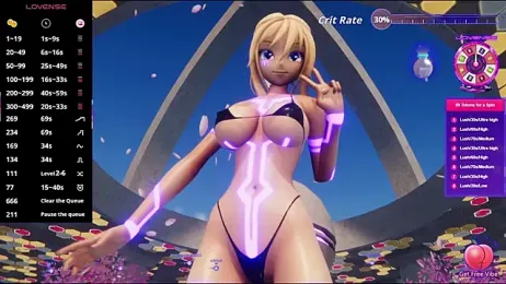 ElfieLove webcam model stream image